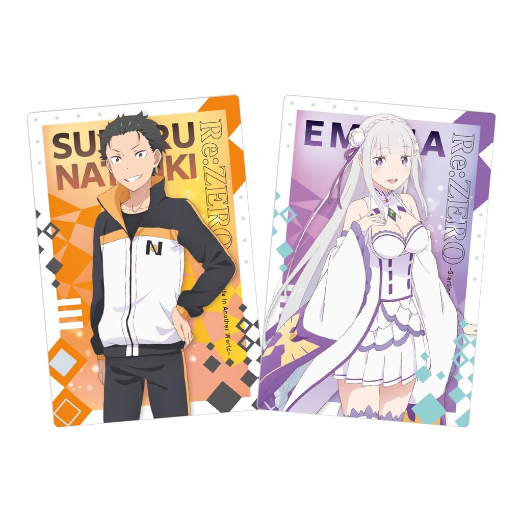 BANDAI Re:Zero - Starting Life in Another World Wafer Vol. 5 Box (20 Pieces) Gacha Snack