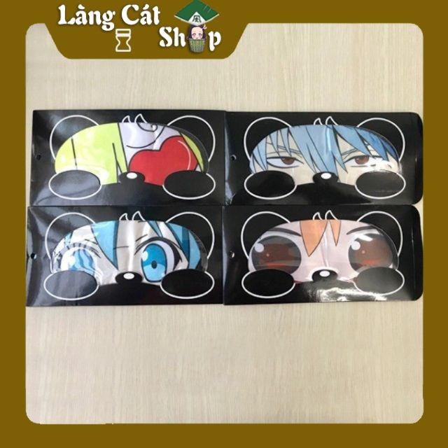 ผ้าปิดตานอนพร้อมภาพอนิเมะ/มังงะ-มีหลายลาย (รหัส Geass, Re zero,Violet, Toaru, Umaru, Gintama, Ansats