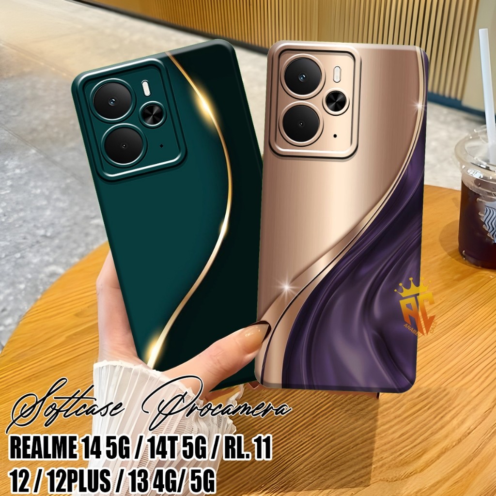 Softcase REALME 14 5G / REALME 14T 5G / REALME 11/12/12 PLUS/13 4G/5G - Realme Case - Aesthetic Case