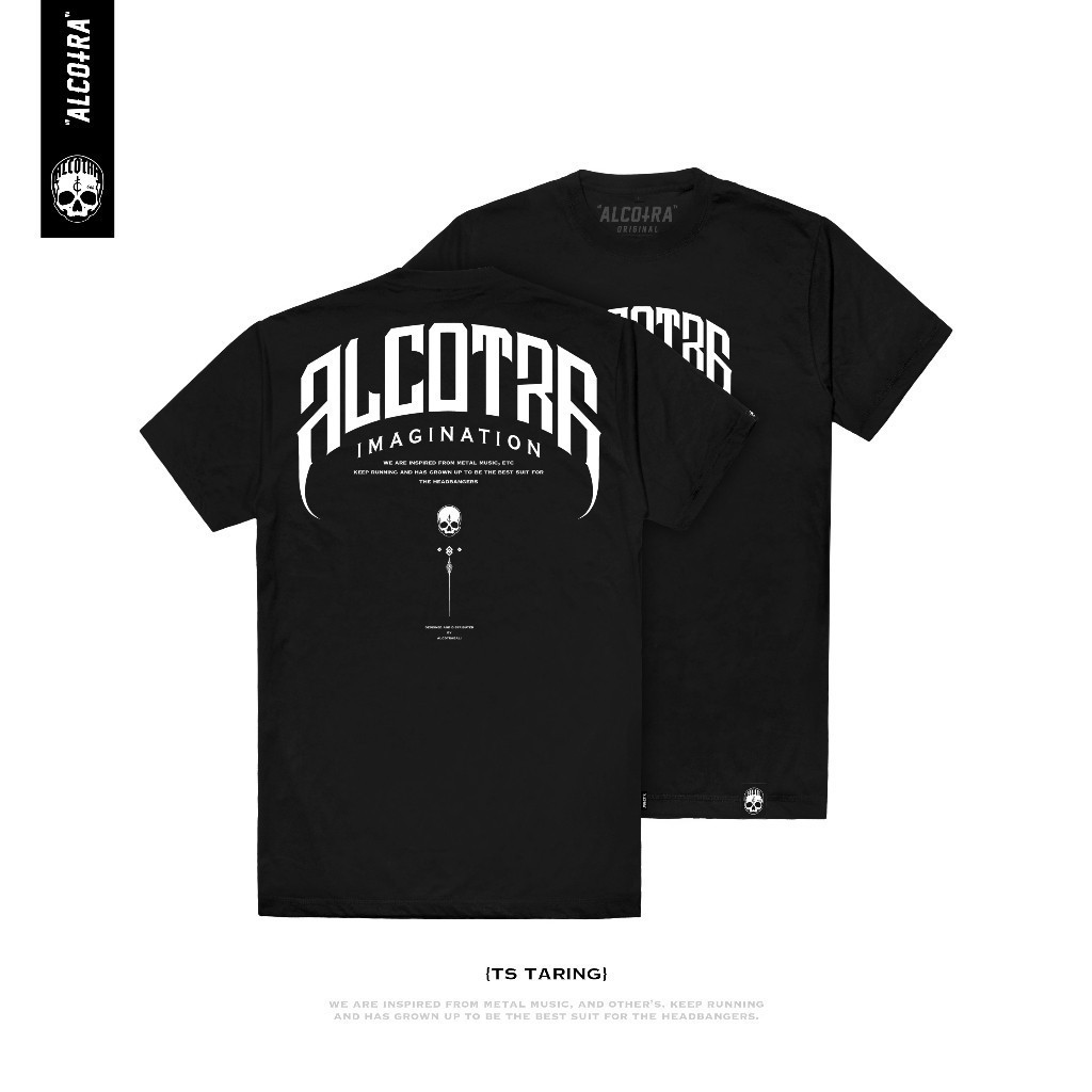 ALCOTRA BALI Original TS LG TARING // เสื้อยืด LOGO TARING ALCOTRA // ALCOTRA T-SHIRT // ALCOTRA Off