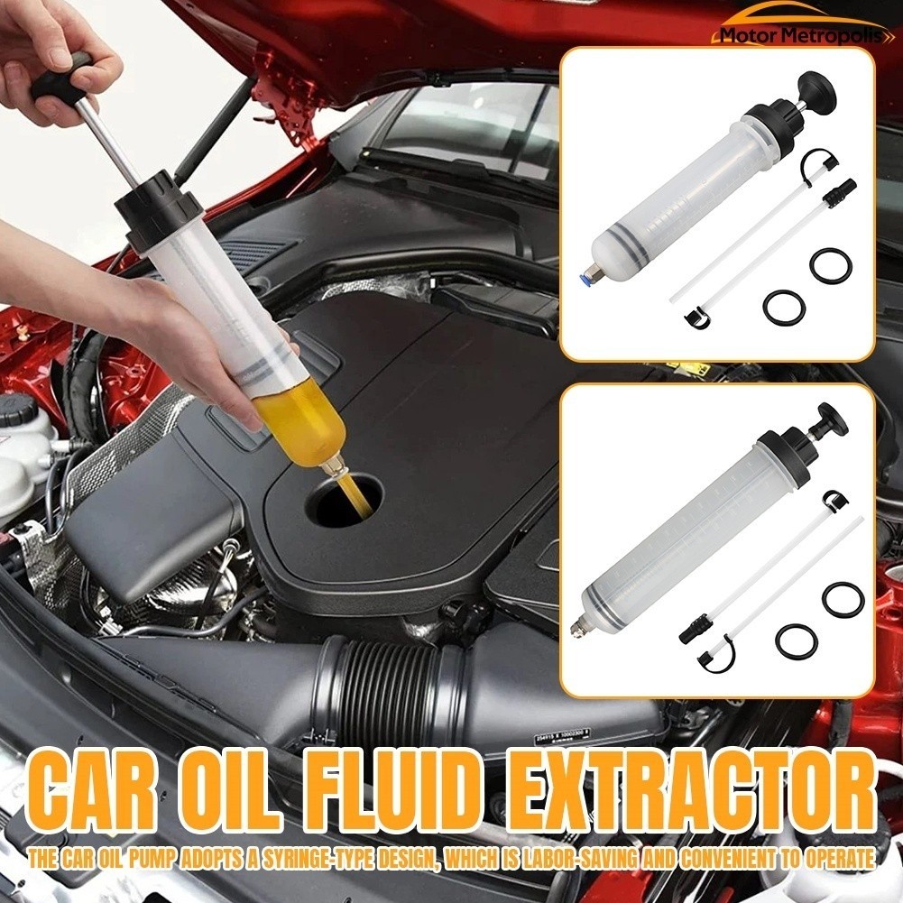 YK 500cc Car Oil Fluid Extractor Manual Fluid Transfer Pump Filling