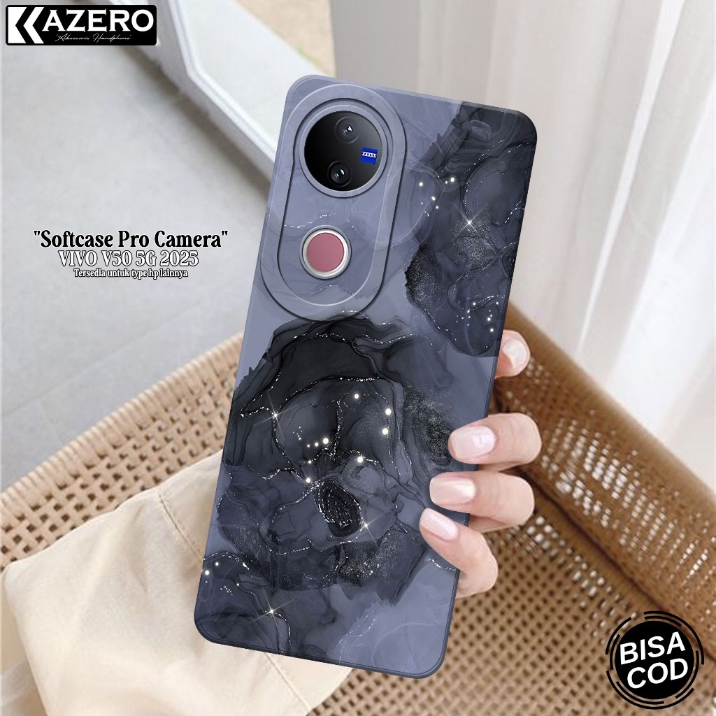 เคส VIVO V50 5G 2025 HP Softcase - เคสแฟชั่นบทคัดย่อ - เคส VIVO V50 5G 2025 - เคสซิลิโคนกล้อง Pro - 