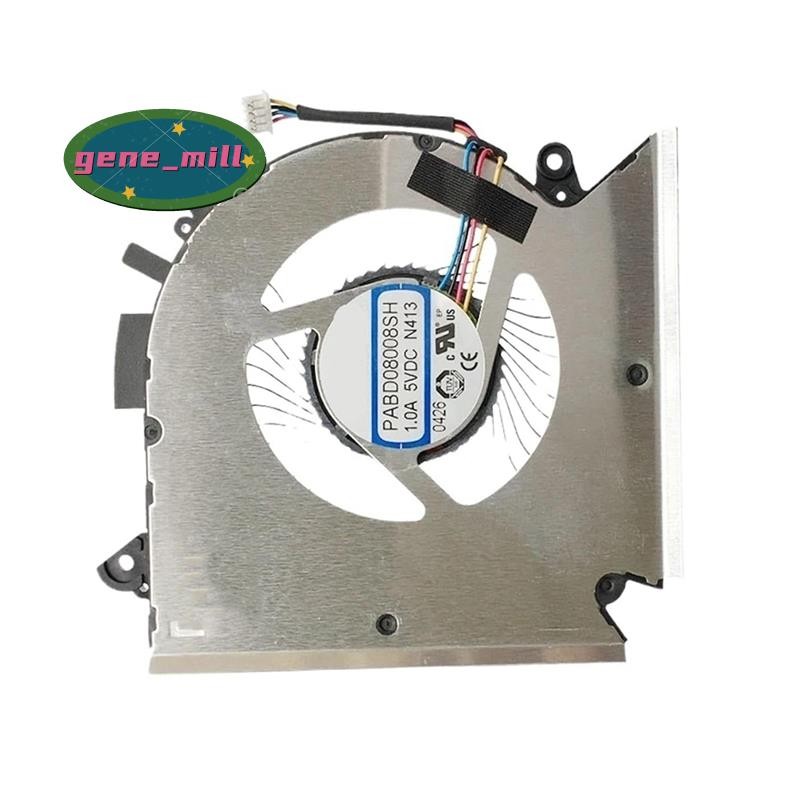 CPU พัดลมระบายความร้อนสําหรับ GF63 CPU สําหรับ GF65 MS-16R1 MS-16R2 PABD008SH N413 E322500300ก