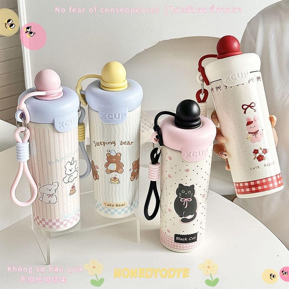 ไม่อร่อย ถ้วยสูญญากาศพร้อมเชือกยก 600มล 316 ถ้วยสแตนเลส, ฉนวนกันความร้อนความจุสูงที่ทนทานหรือขวดน้ําเก็บความร้อนเย็นเด็กนักเรียน