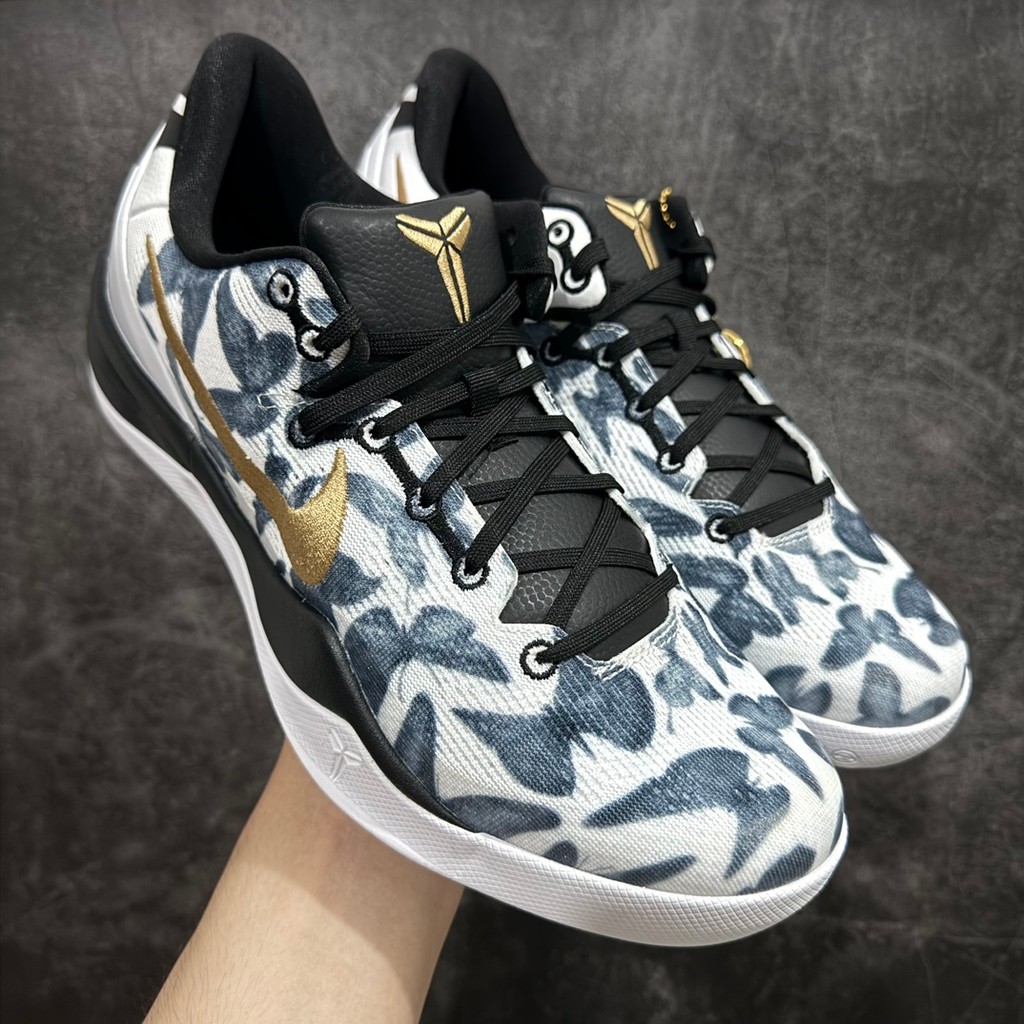 [Generational] Kobe 8th Generation zk8 Realy Combat Cushioning Training Shoes Carbon Board Basketbal