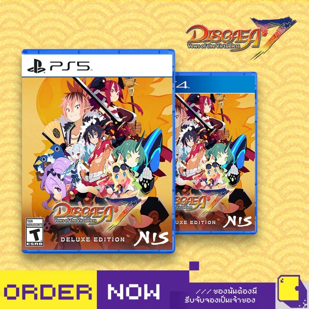 [+..••] พร้อมส่ง | PS4 / PS5 DISGAEA 7: VOWS OF THE VIRTUELESS #NIS Exclusive (เกม PlayStation™ 🎮) |