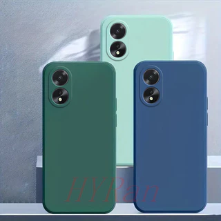 OPPO A38 A18 เคสโทรศัพท์ซิลิโคนสีทึบ YT
