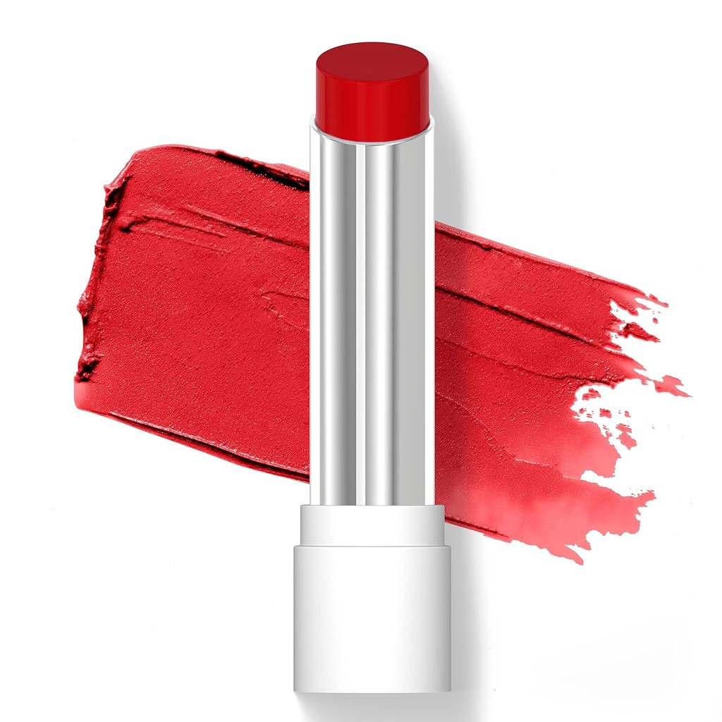 Wet n wild Rose Comforting Glossy Natural Lipstick Cherry Red Syrup