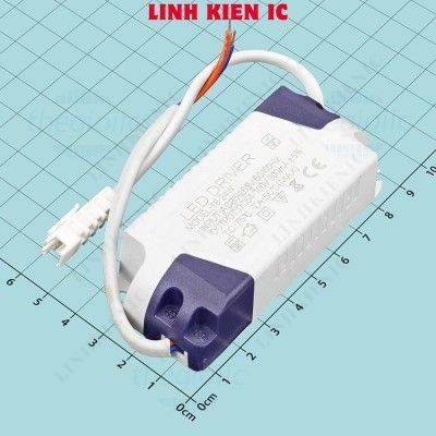 18-24W LED Power Supply V2 Plastic Case, Input 85-265VAC, Output 54-100VDC, 300mA Linhkien IC