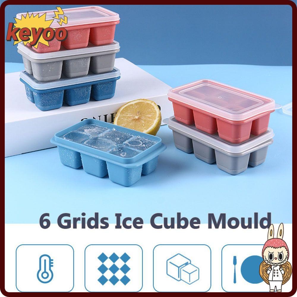KEYOOL 6กริดน้ําแข็งMould Fast Cool Gadgetครัวเครื่องมือบาร์เครื่องมือฤดูร้อนDIYเครื่องดื่มCooling