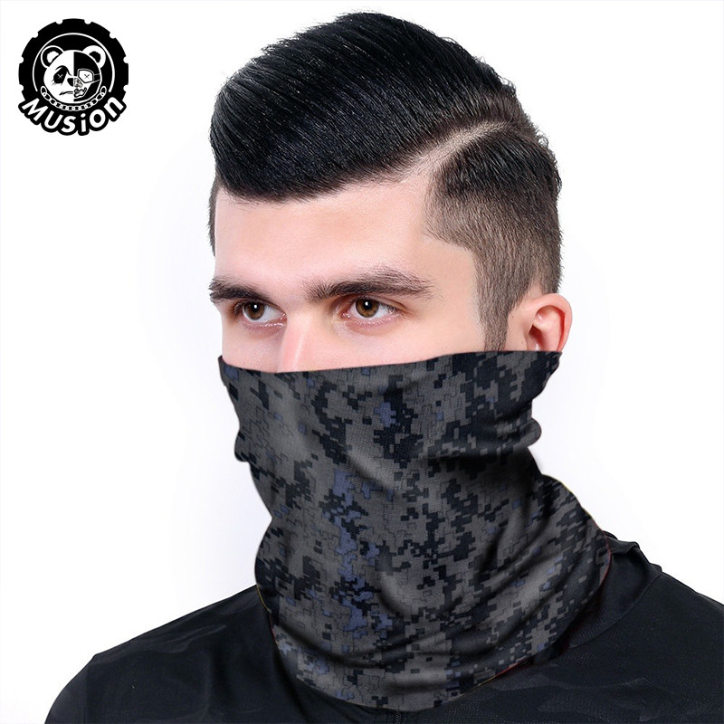 Musion Face Mask สําหรับรถจักรยานยนต์ Multifucntional Sweat Mask Breathable ยืด Magic balaklava สําหรับผู้ชายและผู้หญิงผ้าพันคอ