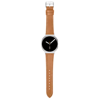 สายหนังสําหรับ Samsung Galaxy Watch 8 40/44 มม.8 คลาสสิก 46 มม.ผู้หญิงสายรัดข้อมือสร้อยข้อมือสําหรับ Galaxy Watch Ultra 47 มม.สายนาฬิกา
