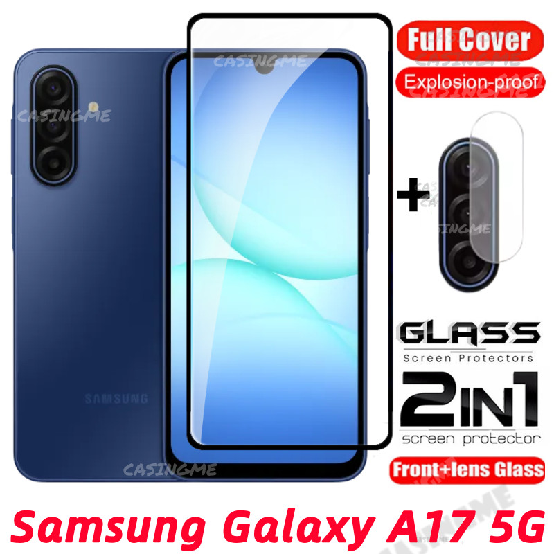 Samsung A17 5G 2025 ป้องกันหน้าจอโปร่งใสคลุมทั้งหมดฟิล์มสําหรับ Samsung Galaxy A07 A17 A27 A37 A57 S