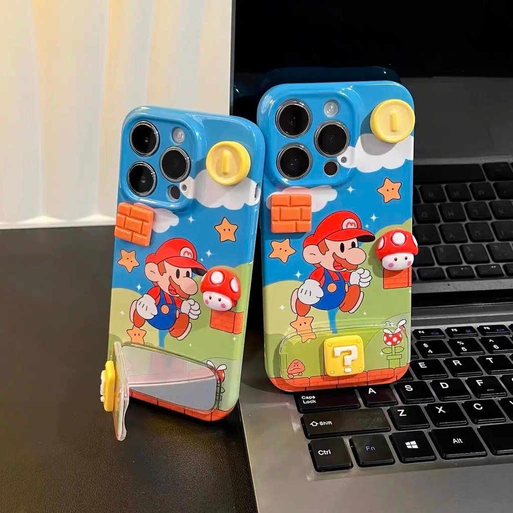 ญี่ปุ่นอะนิเมะ Mario Mario Mario Mario samsung เคสโทรศัพท์ samsung เคสโทรศัพท์ Childlike เห็ด Mario 