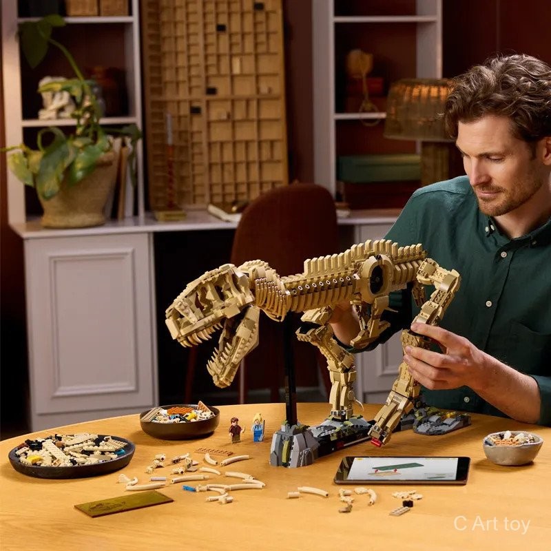 【พร้อมส่ง】jurassicworld dinosaur Building Blocks toys rebirth jurassic park godzilla robot เสื้อ spinosaurus jurassic world t rex toys mattel mainan dinosaur big dinasour toys ราคา ถูกที่สุด ดีลบีเคเค แกลเลอรีภาพที่ 2