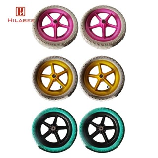 HILABEE จักรยานทรงตัว สำหรับฝึกขับ มีล้อมาตรฐานไม่ต้องอัดลม