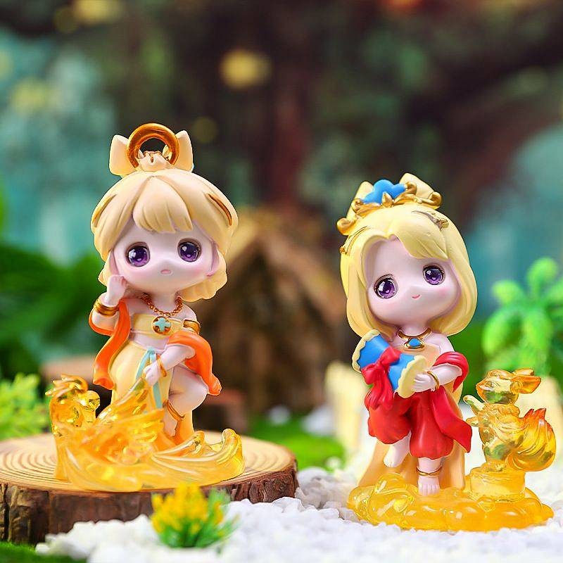 New Dunhuang Kweichow Moutai Blind Box Fairy Children's Han Chinese Costume Gift Home Cartoon Deskto