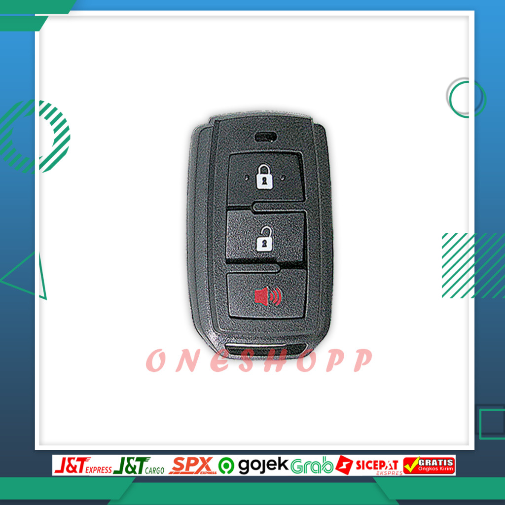 ≡อุปกรณ์เสริมเทรนด์͡o- [STMY4] เคสกุญแจรีโมท ALL NEW AVANZA VELOZ 2012 - 2015 สีดํา