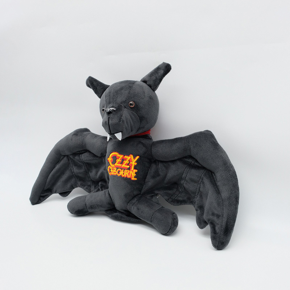 Ozzy Osbourne Plush Bat Toy Detachable Head Rock themed Stuffed Toy