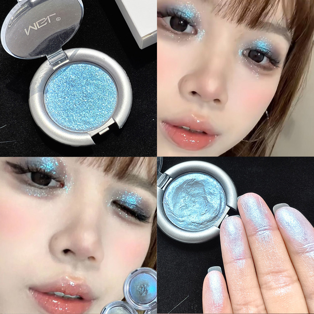 MGL Light and Shadow Monochrome Eyeshadow พร้อมเคลือบเงาประกายมุก แผ่นสูง