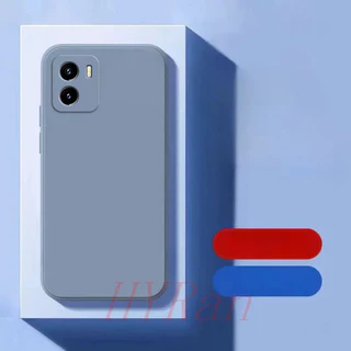 Vivo Y15S Y01 Y15A Y01A เคสโทรศัพท์ซิลิโคนสีทึบ YT