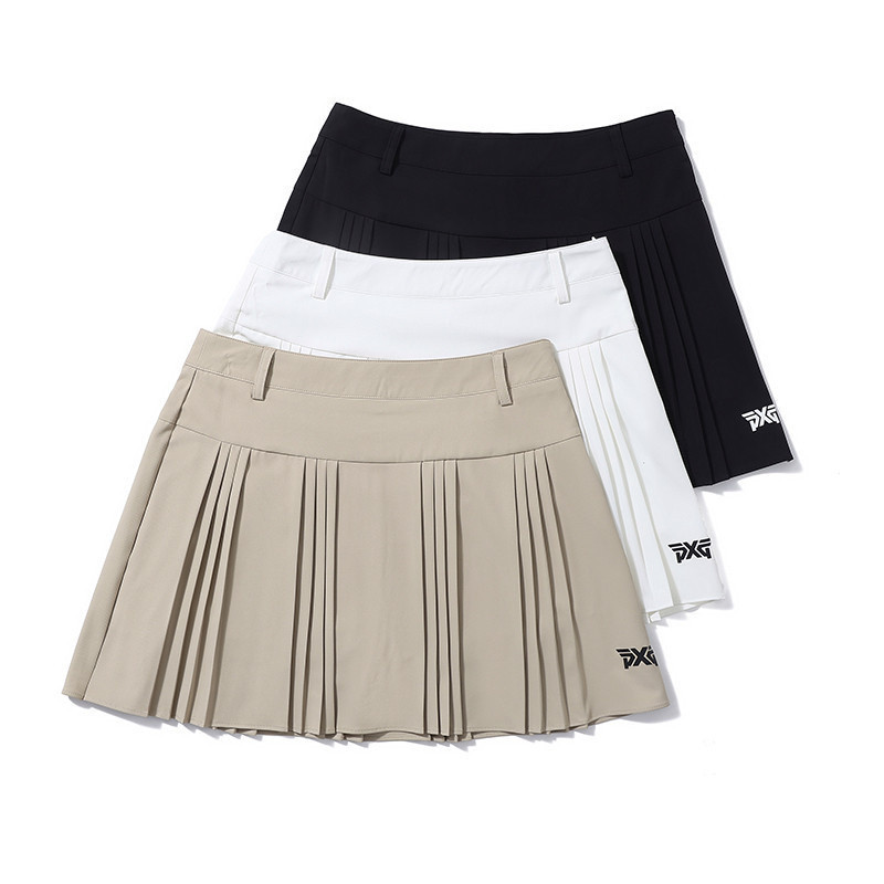 【New】P X G Summer Golf Ladies Skirt Non-Iron Quick-Drying Stretch Outdoor Sports Shorts Fashion Golf Skirt Clothing