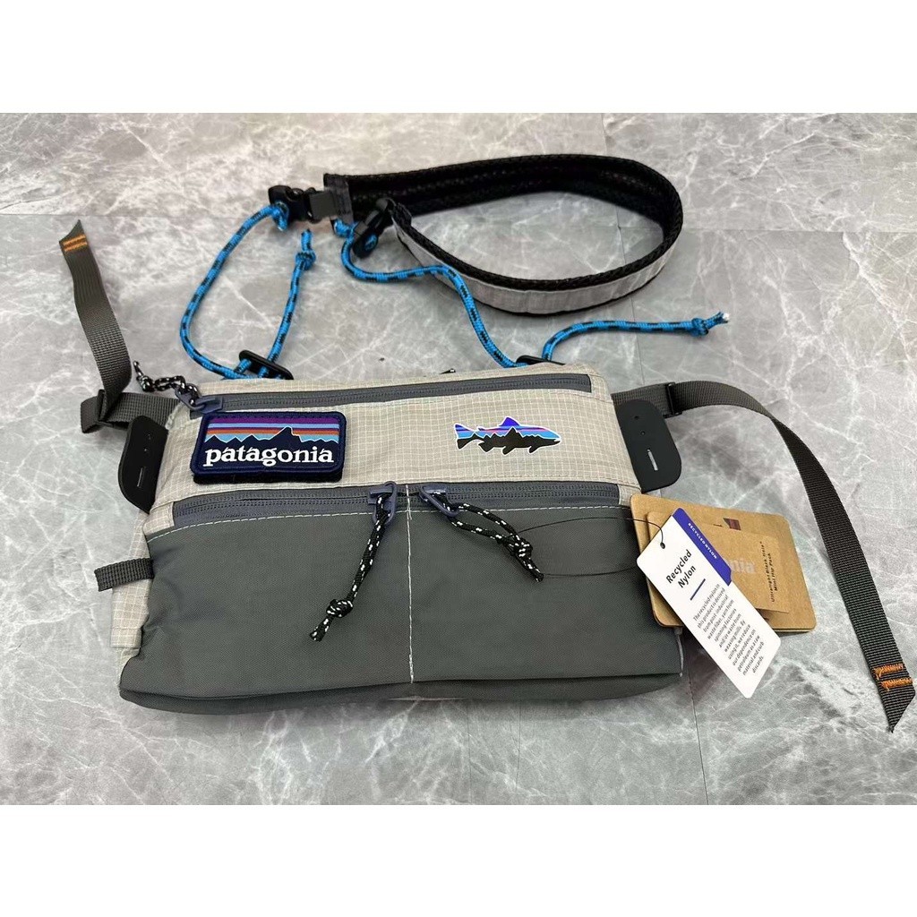กระเป๋าสะพายข้าง Patagonia กระเป๋าสะพายผ้าไนลอนน้ําหนักเบา