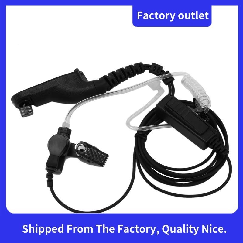 Fbi Air Acoustic Tube Earpiece PTT Mic ชุดหูฟังสําหรับ Motorola XiR P8668 P8268 APX 7000 XPR 6500 XP