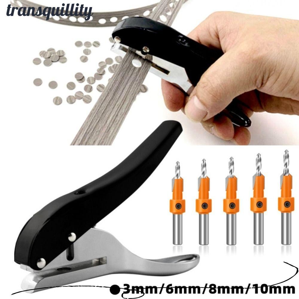 เครื่องมือเจาะรู TRANSQUILLITY DIY รูสกรูหมวกเครื่องมืองานไม้คีมจับ