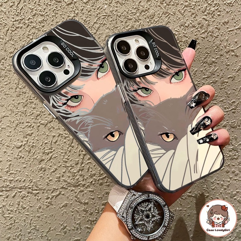 🔥ส่งจากไทย🔥เทรนด์ Luxury เคส IPhone 15 16 11 13 14 Pro Max XR พสัส13 12 Pro 7 8 Plus SE X Xs Max Hard Case