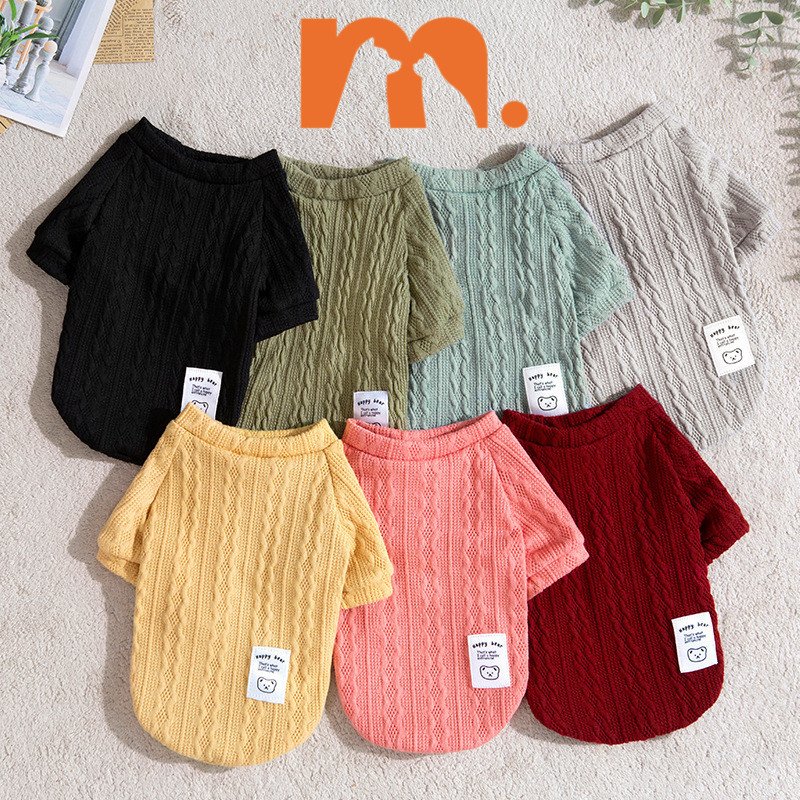 [Muhsinpet] เสื้อกันหนาวสัตว์เลี้ยง เสื้อผ้าสัตว์เลี้ยง เสื้อกันหนาวขนสัตว์