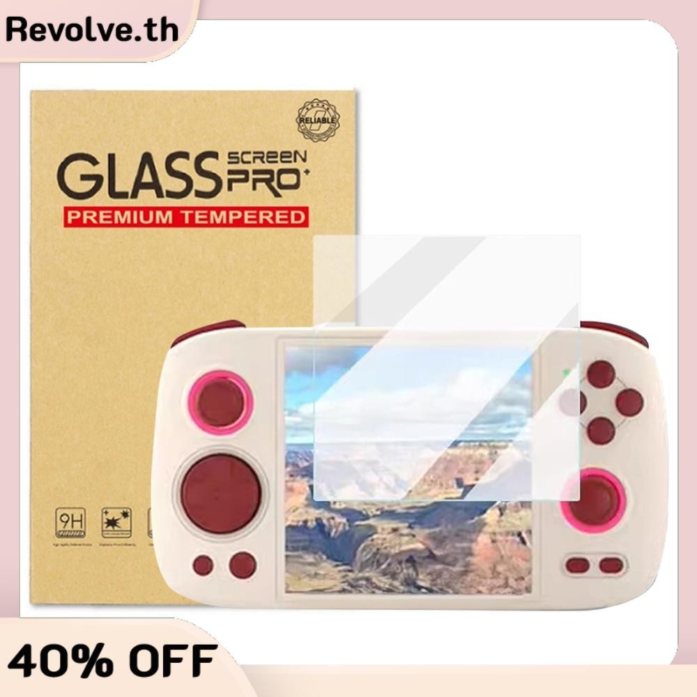 สําหรับ Anbernic RG Cube กระจกนิรภัยป้องกันหน้าจอ 9H ความแข็ง HD หน้าจอฟิล์ม