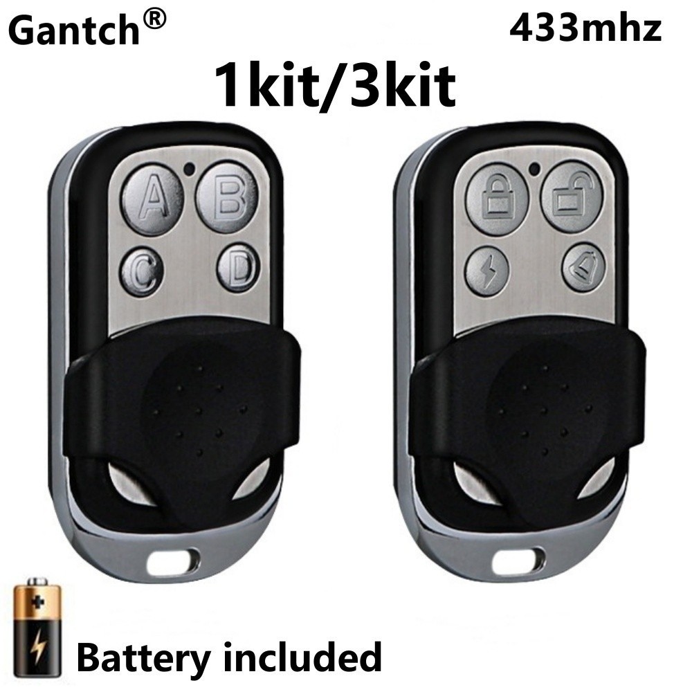 [1kit/3kit]Universal Clone Remote Control Alarm Copier Gate Duplicator 433mhz Gantch