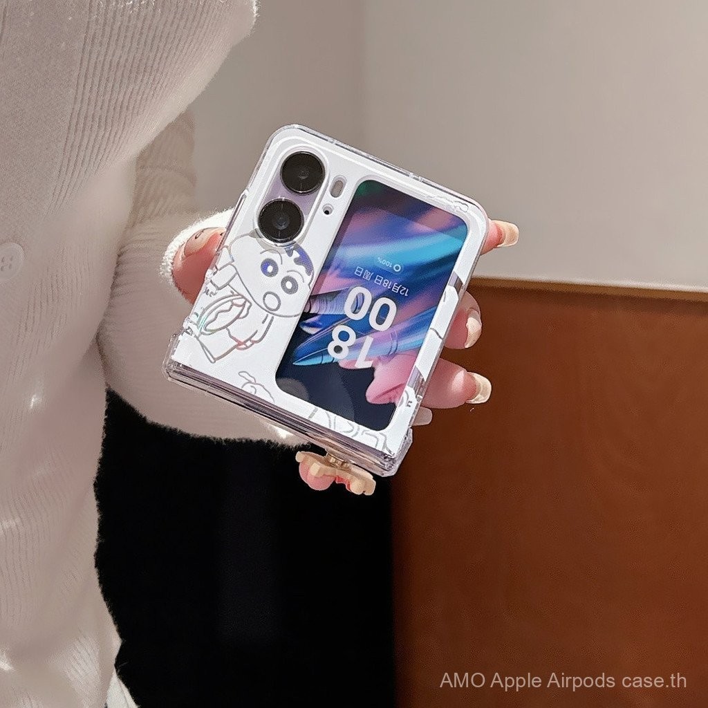 สำหรับ OPPO Find flip 3in1ค้นหา N2การ์ตูนน่ารักกันกระแทกเคสแข็ง9Z2P - รูปที่ 4