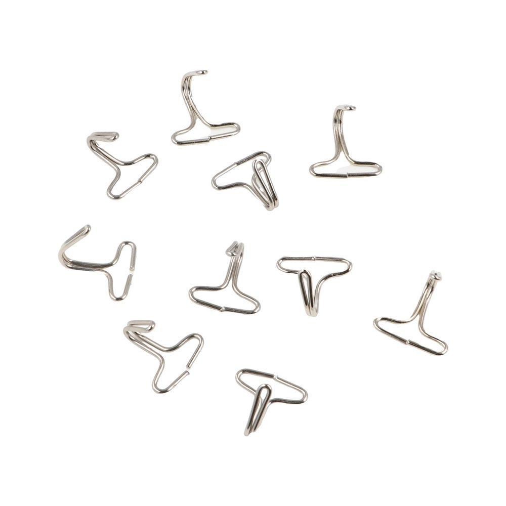Novabyte S ตะขอสามเหลี่ยมสายรัดรถที่นั่ง Accessorie ม่านอาบน้ําโลหะ Fastener เบาะรองนั่งรถยนต์แขวนหัวเข็มขัด
