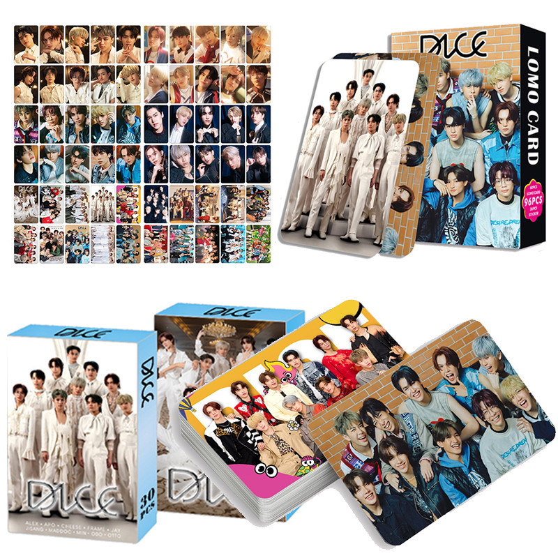 การ์ด Lomo Dice Debut Showcase Lomocard Holographic Photocards Collection ในสต็อก