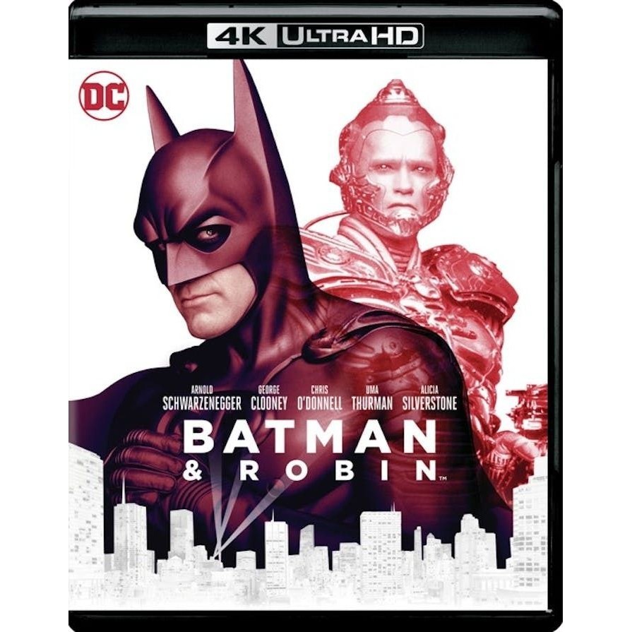 Batman & ROBIN 4K Ultra-HD Blu-ray 2-DISC