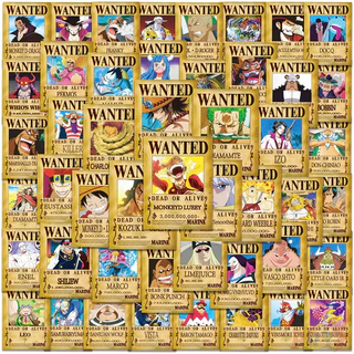 ❉ สติ๊กเกอร์ One Piece Wanted Series 03 ❉ 50 ชิ้น/เซ็ต DIY แฟชั่นสติ๊กเกอร์ Doodle กันน้ํา