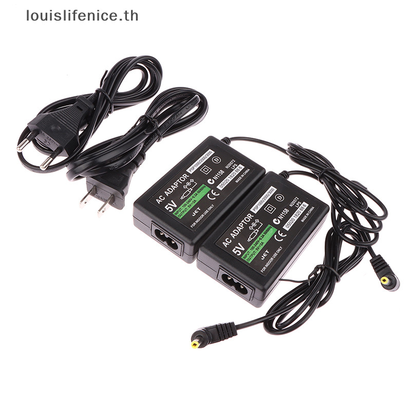 Lnth EU/US Plug Charger แหล่งจ่ายไฟ AC อะแดปเตอร์สายชาร์จสําหรับ PlayStation PSVITA PS Vita PSP1000/