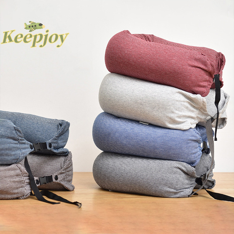 [Keepjoy] 1pc U-shaped Neck Protection Pillow Car Aircraft Headrest Foam Particle Pillow Cotton al Travel Pillow [ใหม่]