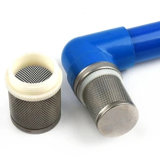 IFAYSHOW 1 ชิ้นท่อกรอง, Water Clean Joint Percolator ตาข่ายกรองหน้าจอ, ปั๊มน้ํา Fitting 1/2 "3/4" 1" 304 สแตนเลสกรองสําหรับ Micro ชลประทาน Aquarium Fish Tank
