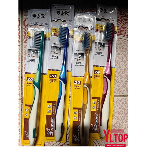 แปรงสีฟันขนนุ่ม แปรงสีฟันผู้ใหญ่ ทำความสะอาดลึกนุ่มนวล บริเวณร่องเหงือกและซอกฟัน G2044