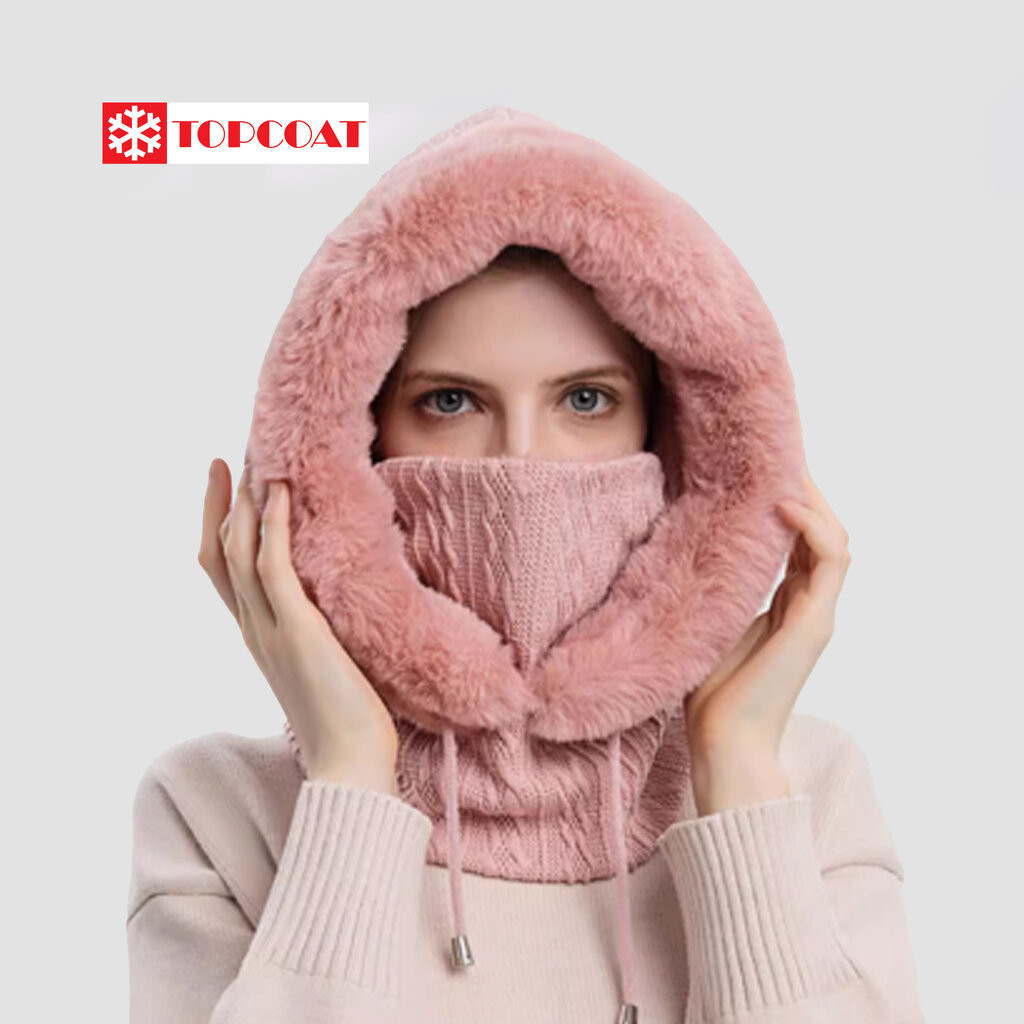 توب كوت طاقية مبطنة بفرو الغنم