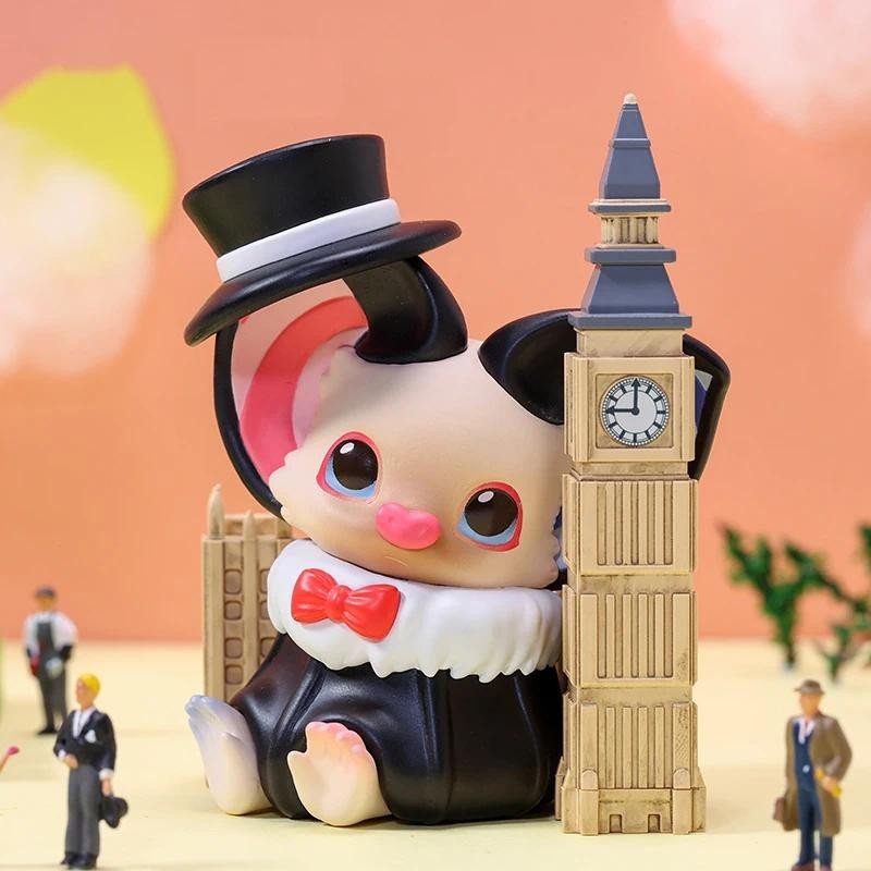 Pop MART Yoki Travel รอบคํา Series กล่องตาบอดของเล่น Kawaii อะนิเมะ Action Figure การ์ตูนรุ่น Surprise กล่อง Mystery กล่องตกแต่งบ้านเดสก์ท็อปตุ๊กตาสาวของขวัญ