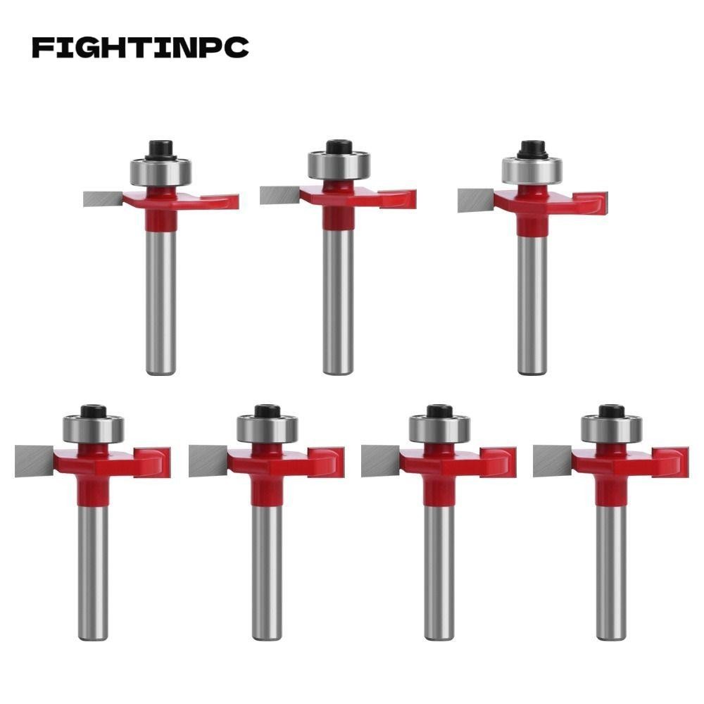 FIGHTINPC ดอกเร้าเตอร์ คาร์ไบด์ ก้าน 1/4 ทนทาน สําหรับงานไม้ – โปรปัง