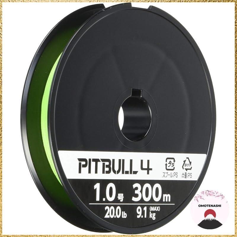 SHIMANO Pitbull4 300m 1.0 Lime Green PL-M74S Fishing Line
SHIMANO Pitbull4 300m 1.5 Lime Green PL-M7