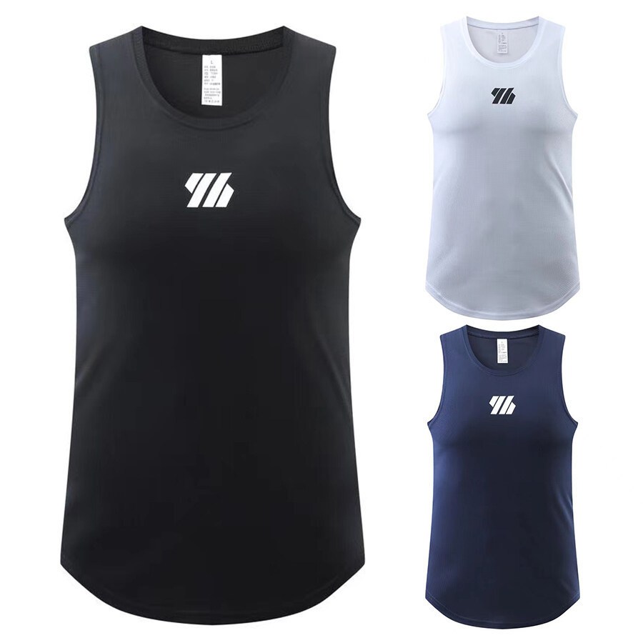 mvp sport เสื้อกั๊ก เสื้อกีฬา เสื้อกีฬา เสื้อกั๊กสำหรับผู้ชาย แห้งไว ระบายอากาศดี ดูดซับเหงื่อ [กทม. พร้อมส่ง]