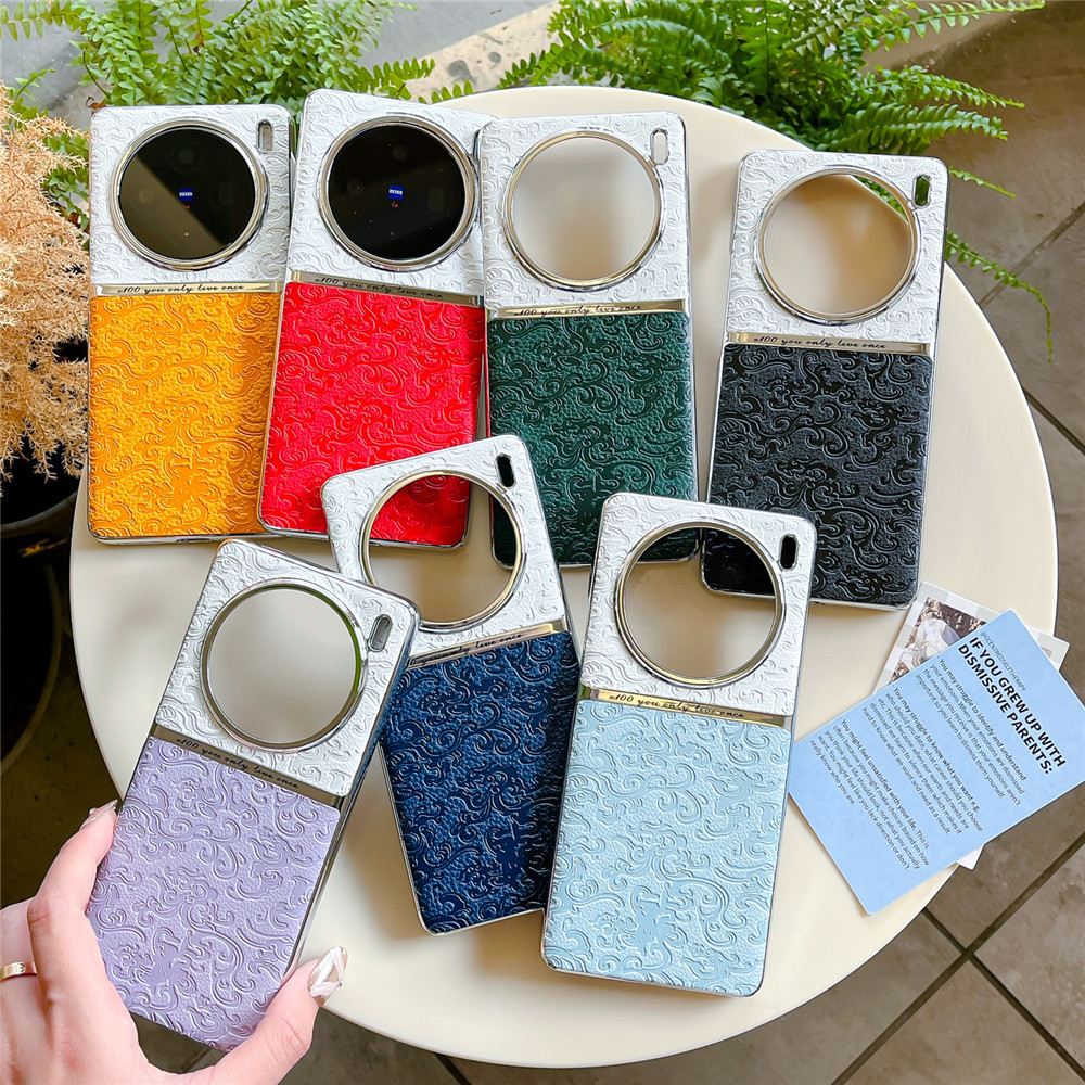 3d Retro พิมพ์หนัง Hard Case สําหรับ Vivo X200 Pro Mini X200Pro เคสโทรศัพท์