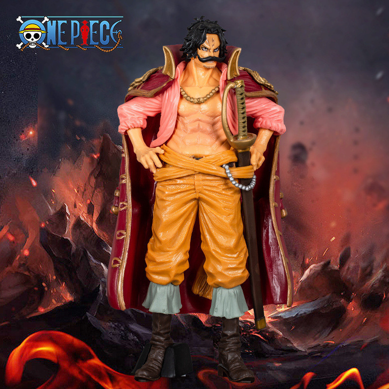 One Piece Goel · D · Roger One Piece Koa อะนิเมะรูปตกแต่งกล่องโมเดลคุณภาพสูง