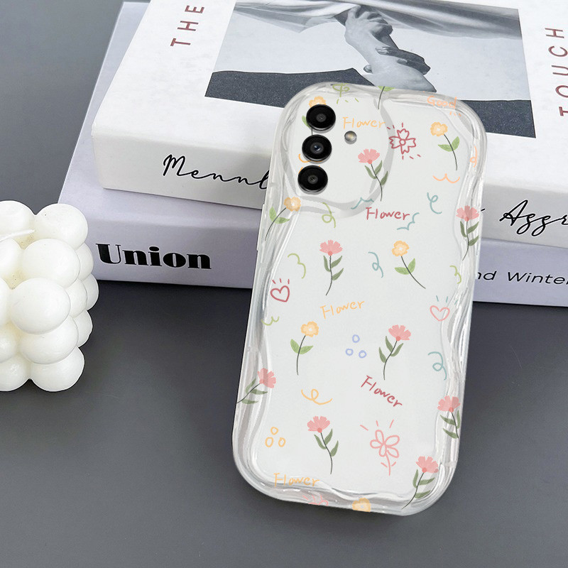 เคสโทรศัพท์กันกระแทกลายดอกไม้เล็กแบบเต็มหน้าจอ Oppo A3 Pro 5G เคสแบบนุ่มโปร่งใสเคสป้องกัน ราคา ถูกที่สุด ดีลบีเคเค แกลเลอรีภาพที่ 2